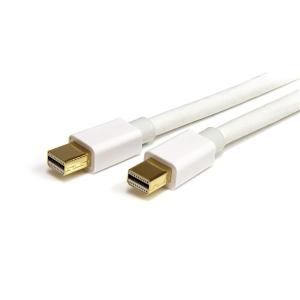 Startech MDPMM3MW, 3m (10 ft) White Mini DisplayPort Cable - Mini Display Port to Mini Display Port - 2x Mini DP (m) - 3 meter, 10 feet, STT CAB MINI-DP-M-MINI-DP-3M