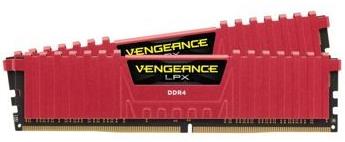 Corsair Vengeance LPX 32GB (2x16GB) DDR4 2400MHz C14 Desktop Gaming Memory Red