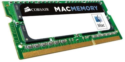 Corsair 4GB (1x4GB) DDR3 SODIMM 1066MHz 1.5V Memory for MAC Notebook Memory RAM