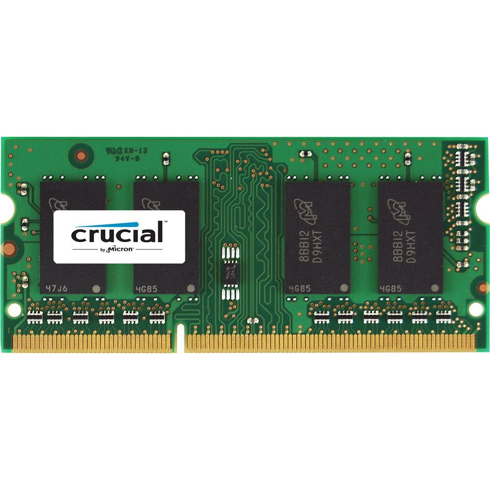 Crucial 4GB (1x4GB) DDR3 SODIMM 1600MHz 1.35 Single Stick Notebook Laptop Memory RAM