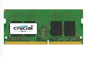 Crucial 16GB (1x16GB) DDR4 SODIMM 2400MHz CL17 Single Stick Notebook Laptop Memory RAM