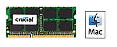 Crucial 8GB (1x8GB) DDR3 SODIMM 1333MHz for MAC 1.35V Single Stick Desktop for Apple Macbook Memory RAM