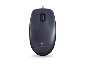 Logitech M90 USB Wired Optical Mouse 1000dpi for PC Laptop Mac Full Size Comfort smooth mover