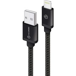 Alogic 1m Prime Lightning to USB Cable - Black