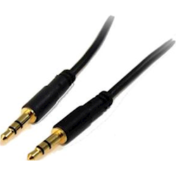 StarTech 6ft Slim 3.5 Stereo Audio Cable - M/M