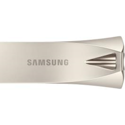 Bar Plus USB Drive, Champagne Silver, Metallic Chassis, 64GB, USB3.1, Up to 200MB/s, 5 Years Warranty