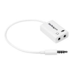 Headset Splitter 4 Pin to 2x 3 Position