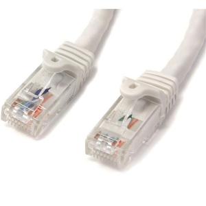 1m White Snagless UTP Cat6 Patch Cable