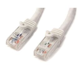 5m White Snagless UTP Cat6 Patch Cable