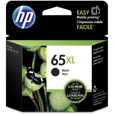 HP 65XL HIGH YIELD BLACK ORIGINAL INK CARTRIDGE