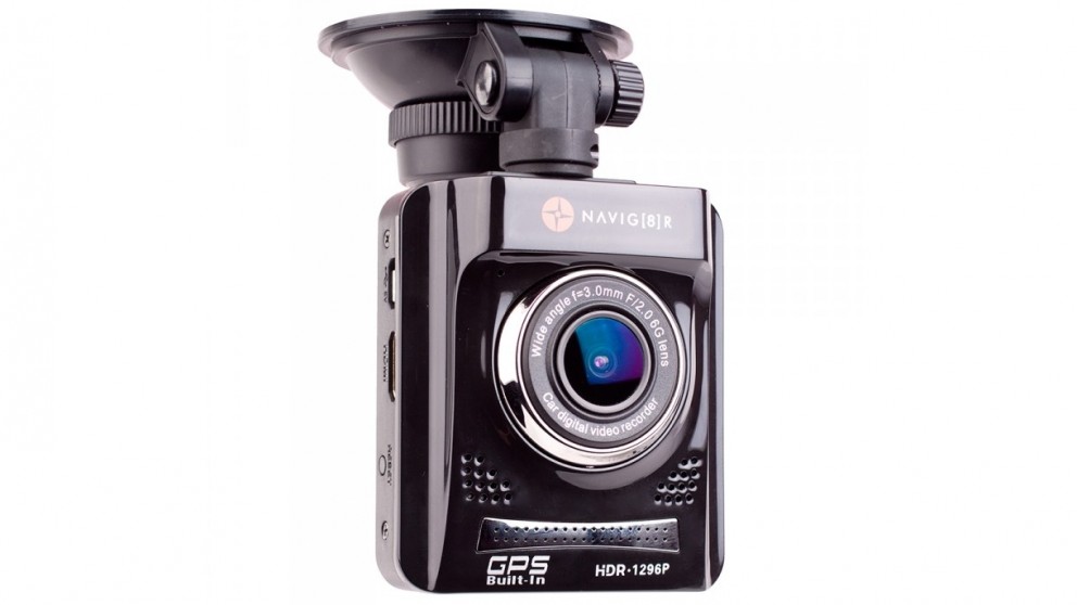 Super High Definition 1296p in Car Digital Video Recorder with GPS Tracking and Map Display