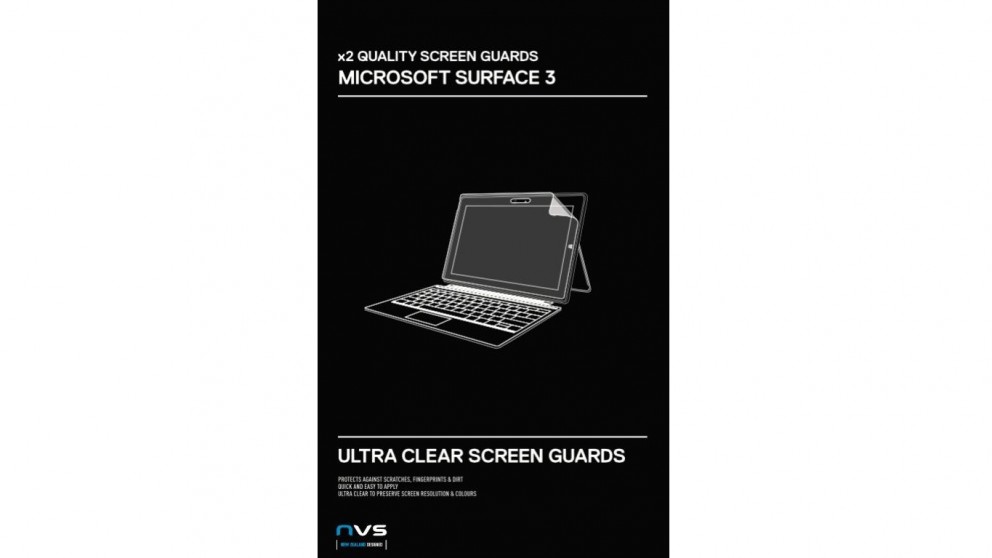 NVS Microsoft Surface 3 Screen Guard - 2 Pack