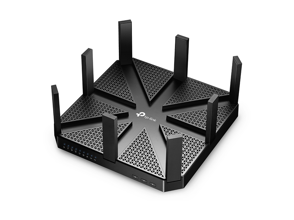 TP-Link Archer C5400 AC5400 5400Mbps Wireless Tri-Band MU-MIMO Gaming Gigabit Router 4xLAN 1xWAN 2xUSB 8xAntennas Advanced NitroQAMTM