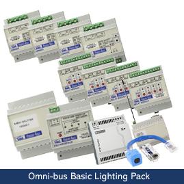 Leviton Omni-Bus Automated Lighting Pack Includes 4x Dimming Zones, 12x240 Volt Lighting Relays