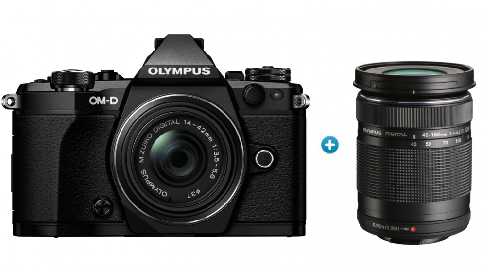 Olympus OM-D E-M5 MKII 14-42mm + 40-150mm Twin Lens Kit