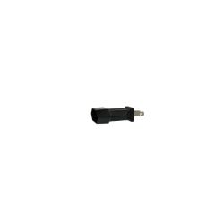 Manufacturer: InLine. Quality black coloured adapter to convert your 2-Pin EU power cable into a US, Japanese, Taiwanese US 2-Pin power source with this handy connector. Please note the power