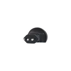 Manufacturer: InLine. This in line black adapter enables you to convert from a Schuko power plug to Italy 3 Pin plug. Please note the power adapters are in line plug adapters only and do not alter