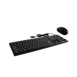 Toshiba USB Keyboard + Mouse Combo - Black