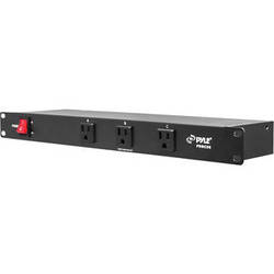 Pyle Pro PDBC50PDBC50 19 Rackmountable Power Strip Surge Protector (Black)