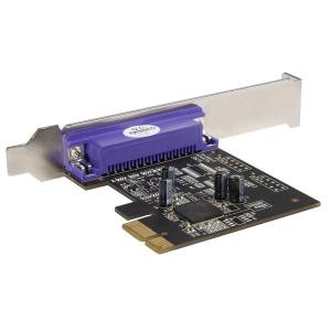 StarTech 1-Port PCI Express Dual Profile Parallel Adapter Card - SPP/EPP/ECP