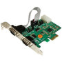 2 Port PCIe Serial Adapter Card w/ 16550
