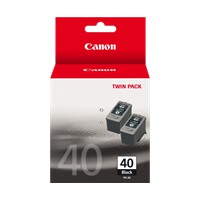 Canon iP1200/1300/1600/1700/1800/1900/2200/6210D/6220D/6320D/MP150/160/170/210/220/450/460/470/MX300/310 Dual Pack Black Ink