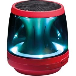 LG PH1R Bluetooth Speaker - Red- LED Mood Lighting, Speaker Phone, Aux in, Built in Micphone