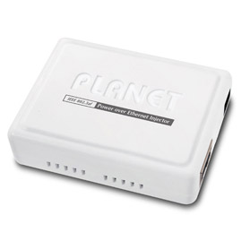 POE INJECTOR 1-PORT MIDSPAN 48VDC 802.3AF NOT SUITABLE FOR PTZ CAMERAS