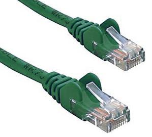 Generic PL6-2 Cat 6 UTP Ethernet Cable, Snagless - 2m Green, GNR CAB NW-CAT6-2M-STR-GREEN