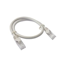 8Ware Cat6a UTP Ethernet Cable, Snagless - 0.5m (50cm) - Grey