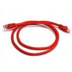 8Ware Cat6a UTP Ethernet Cable, Snagless - 0.5m (50cm) - Red