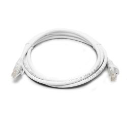 8Ware Cat 6a UTP Ethernet Cable, Snagless - 3m - White