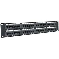 48 Port Cat 5e Patch Panel 2RU