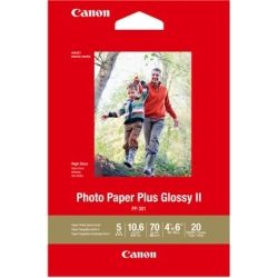 Canon 4x6 Glossy Photo Paper - 20 Sheets - 265gsm