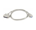 PRINTER CABLE SERIAL RS232 DB09-F/DB25-M MOULDED