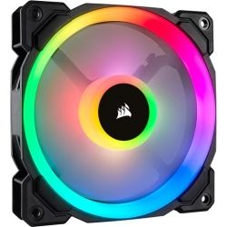 Antec Prizm 140 ARGB 2+C. 2 in1 Pack with 2x 12CM RGB Dual Ring PWM Fans and 1x Fan Controller. 2 Years Warranty