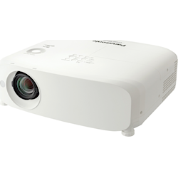Panasonic 3LCD Projector, 5000 Lumens, WUXGA Resolution, V Lens Shift, 4.9kg, Standard Lens Included