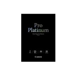 Canon 4 inchx6 inch PhotoPaper Pro Platinum 20 sheets 300 gsm
