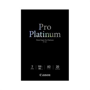 Canon A3 PhotoPaper Pro Platinum 20 sheets 300 gsm