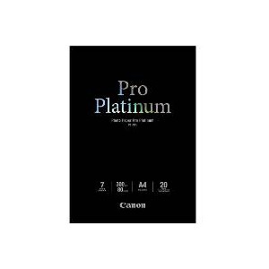 Canon Photo Paper Pro Platinum  A4  20 Sheets - 300gsm