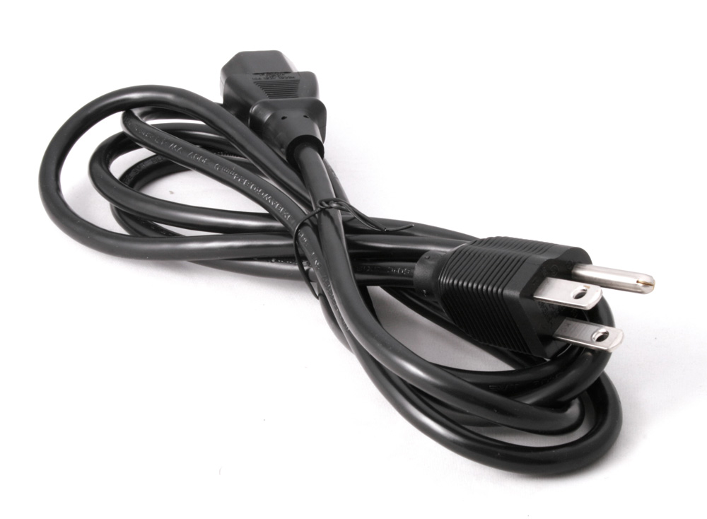 Power Cord USA NEMA5-15P to IEC-60320-C13 Female 2M