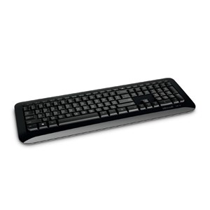 Microsoft Wireless Keyboard 850 with AES USB Port English International ROW 1 License