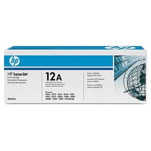 HP #12A Toner Cartridge - 2,000 pages