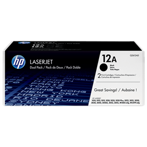 HP LASER JET 1000/3000 CARTRIDGE DUAL PACK