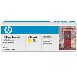 HP 122A Color LaserJet 2550/2800 Series 4K Page Toner Cartridge Yellow