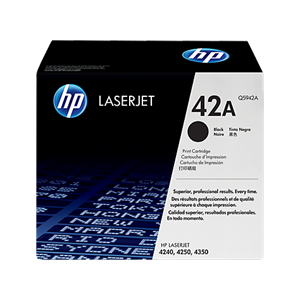 HP BLACK TONER Q5942A