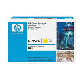 HP 643A Color LaserJet 4700 Series Yellow Toner Cartridge 10K Yield