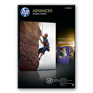 HP Q8691A Advanced Gloss Photo Paper A6 - 25 Sheet