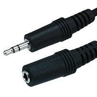 8Ware QK-8054 Speaker/Microphone Extension Cable M-F Stereo 5m