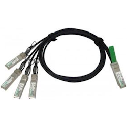 1x 40G QSFP+ to 4 x 10GBASE-CU SFP+ direct attach copper bre